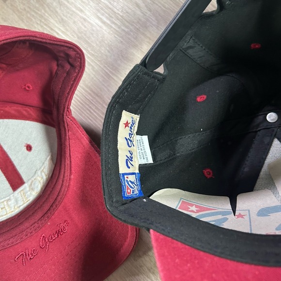 The Game Florida State Seminoles Snapback Hat Garnet Black Lot of‎ 2 Caps - Picture 6 of 7